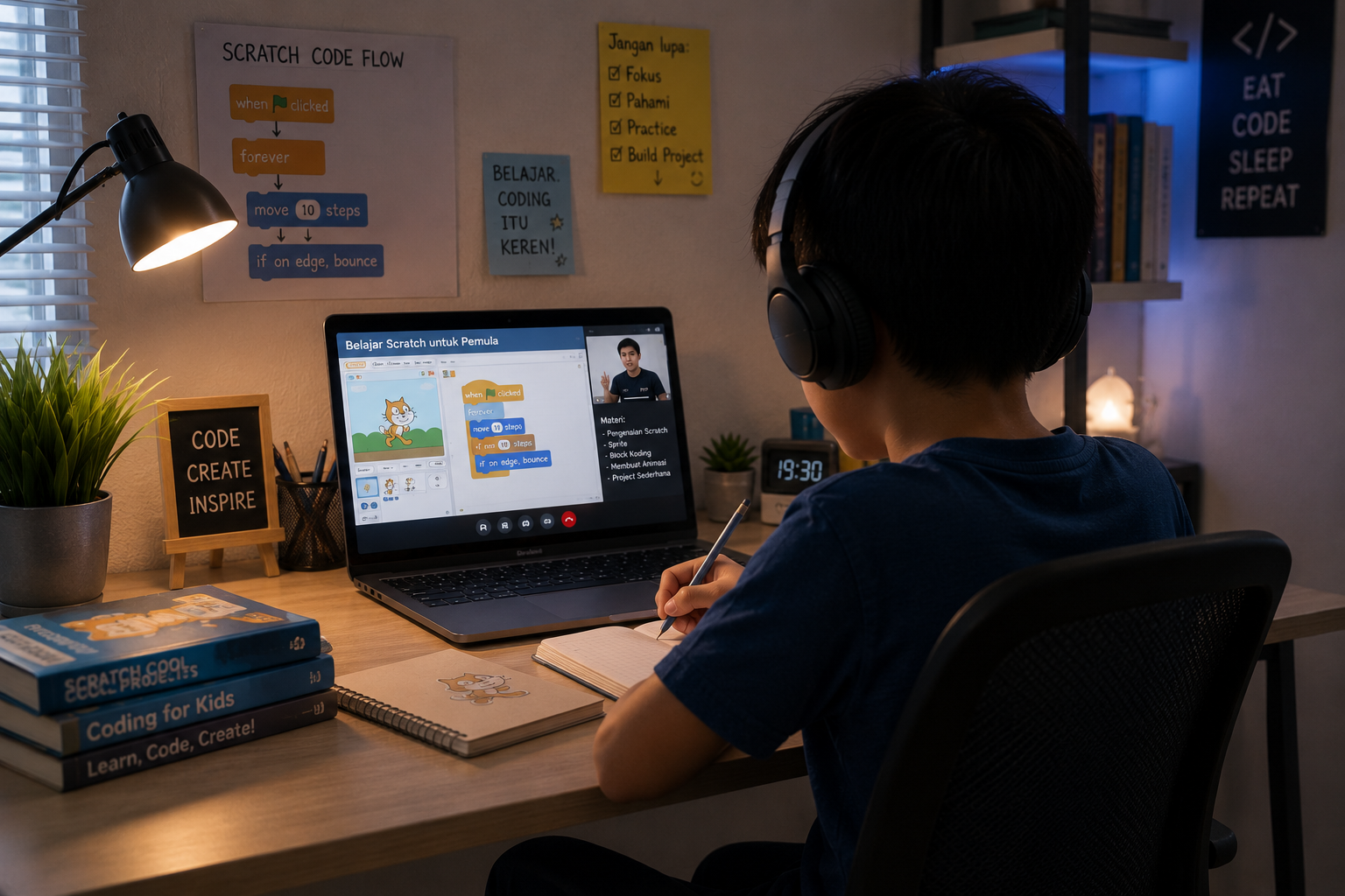 5 Cara Menjaga Fokus Anak Saat Belajar Online di Rumah